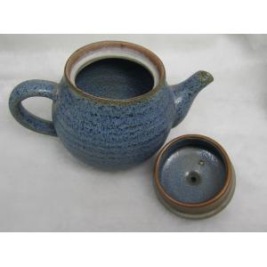 【掏寶天地】半手工景德鎮精品陶瓷天青藍釉彩茶壶 S255;茶壼;陶壼