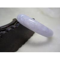 《掏寶天地》冰糯種紫蘿蘭緬甸翡翠手鐲C52